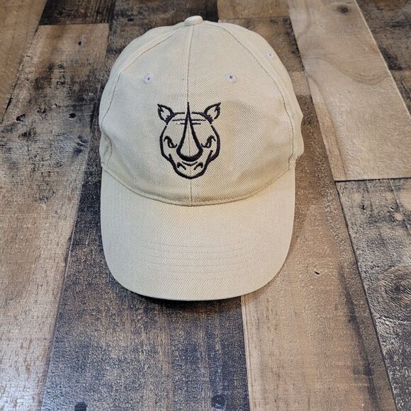 New Yamaha RHINO Brown Adjustable Snapback Hat One Size FLAW‎ - Picture 1 of 8